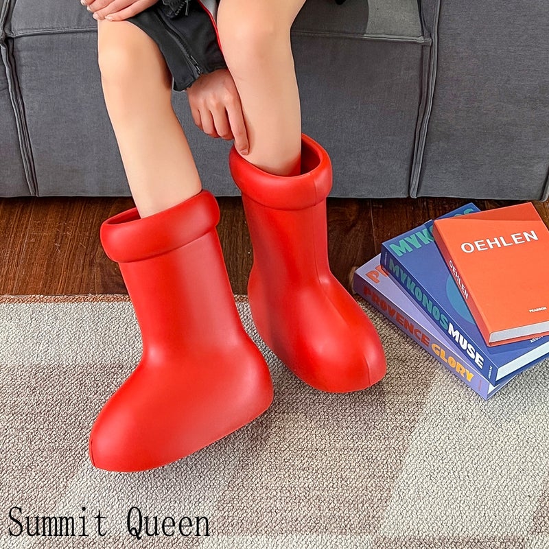 Astro Boy Avant-Garde Casual Fashionable All-Match Rain Boots - Image 5