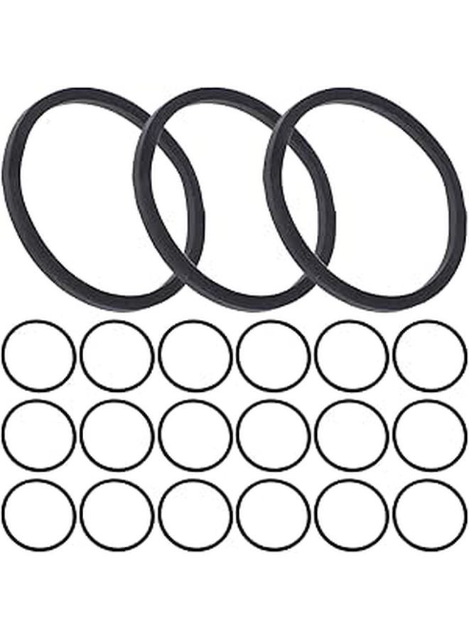 Black Heavy Duty Rubber Bands 2.5cm Thick 500g Pack for Office School Bundling Fastening - Image 1