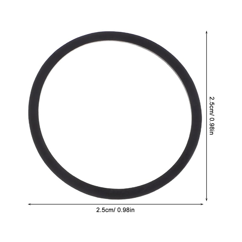 Black Heavy Duty Rubber Bands 2.5cm Thick 500g Pack for Office School Bundling Fastening - Image 3