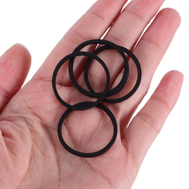 Black Heavy Duty Rubber Bands 2.5cm Thick 500g Pack for Office School Bundling Fastening - Image 5