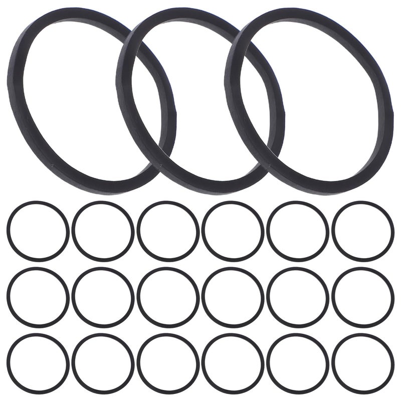 Black Heavy Duty Rubber Bands 2.5cm Thick 500g Pack for Office School Bundling Fastening - Image 2