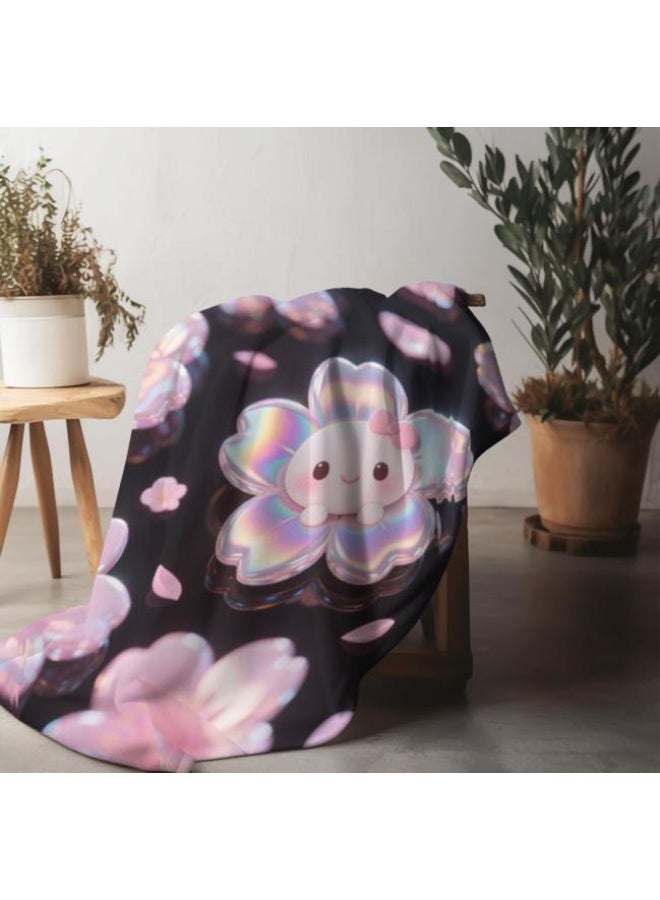 عام بطانية رقيقة من الفانيلا الكرتونية للأطفال والرضع (دافئة ومريحة، ومناسبة للنوم والألعاب) 70 سم * 100 سم - Image 4