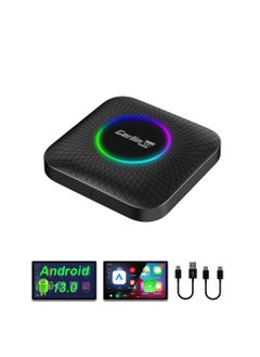Carlinkit CarPlay Ai Box Android 13.0 with LED Light for Car(4+64GB)  - Image 1