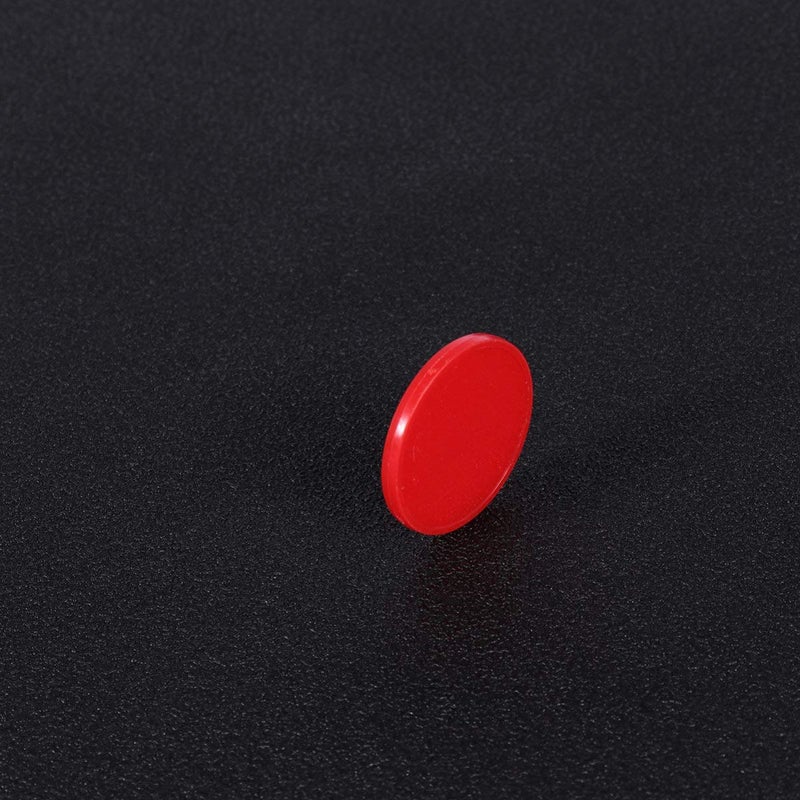 Red Plastic Counting Chips for Math Learning Bingo Games and Classroom Activities - Image 3