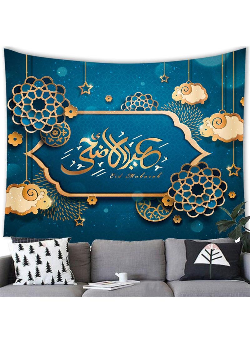 Bluejw 200x150cm Muhammed Ramadan Decorative Mural Tapestry  - Image 2