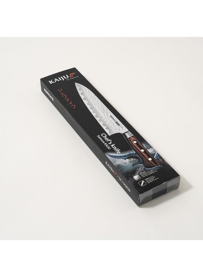 Samura سكين شيف من الفولاذ المقاوم للصدأ 8.3 بوصة/210 مم, أسود - Image 5