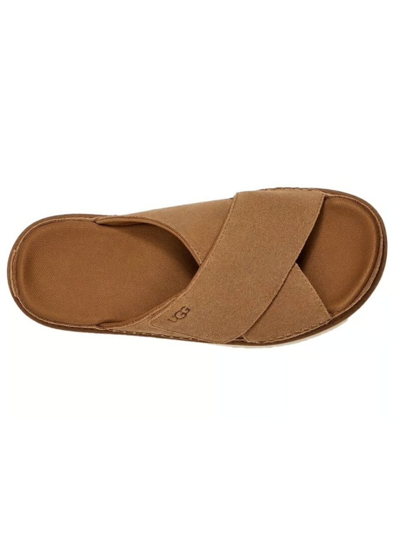 أوغ صندل نسائي من جولدن ستار ذو نعل سميك متقاطع - Image 5