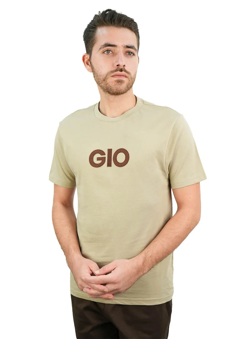 GIORDANO Men's Cotton Signature Print Tee