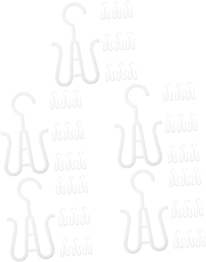 5 Pairs Sturdy Hanging Shoe Holder Slipper Hanger Rack Organizer For Boots - Image 1