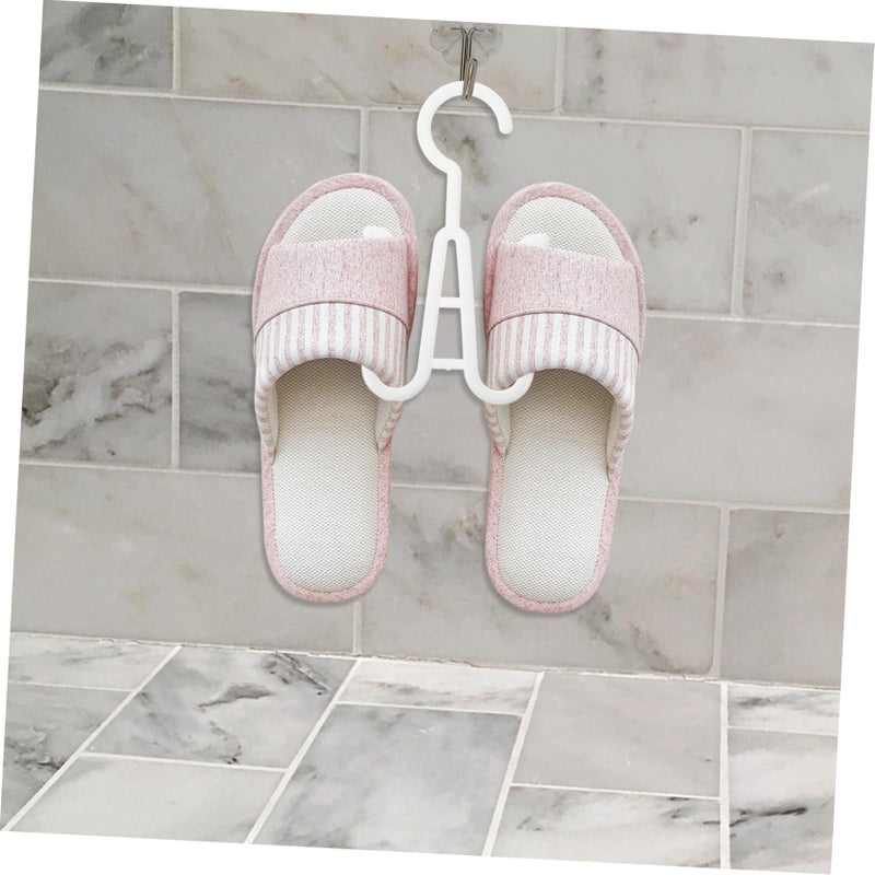 5 Pairs Sturdy Hanging Shoe Holder Slipper Hanger Rack Organizer For Boots - Image 5