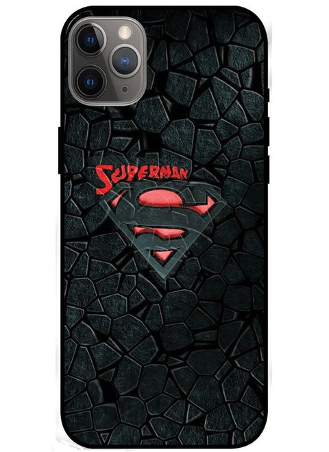 Protective Case Cover For Apple iPhone 11 Pro Max Superman Logo
