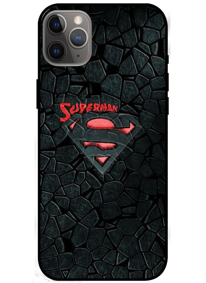 EYE CATCH - Protective Case Cover For Apple iPhone 11 Pro Max Superman Logo - Image 1