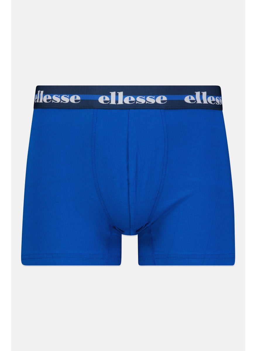 Ellesse Men 3 Pack Brand Logo Trunks, Multicolor  - Image 5