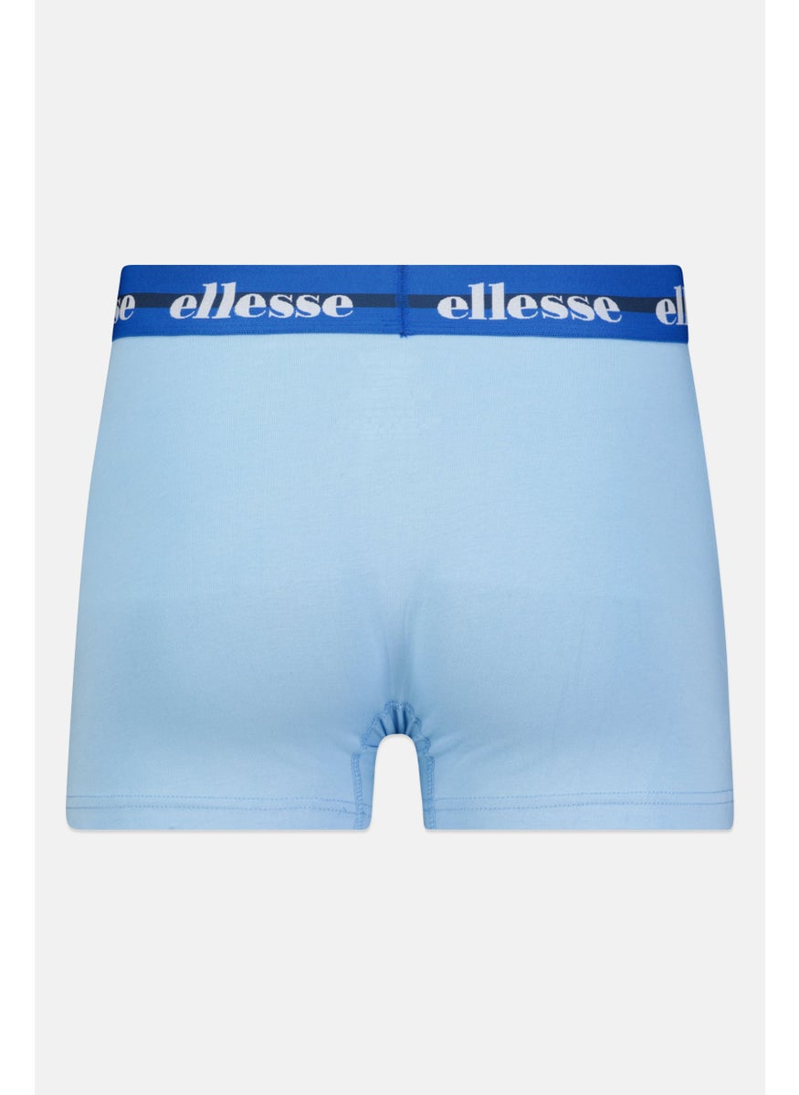 Ellesse Men 3 Pack Brand Logo Trunks, Multicolor  - Image 3