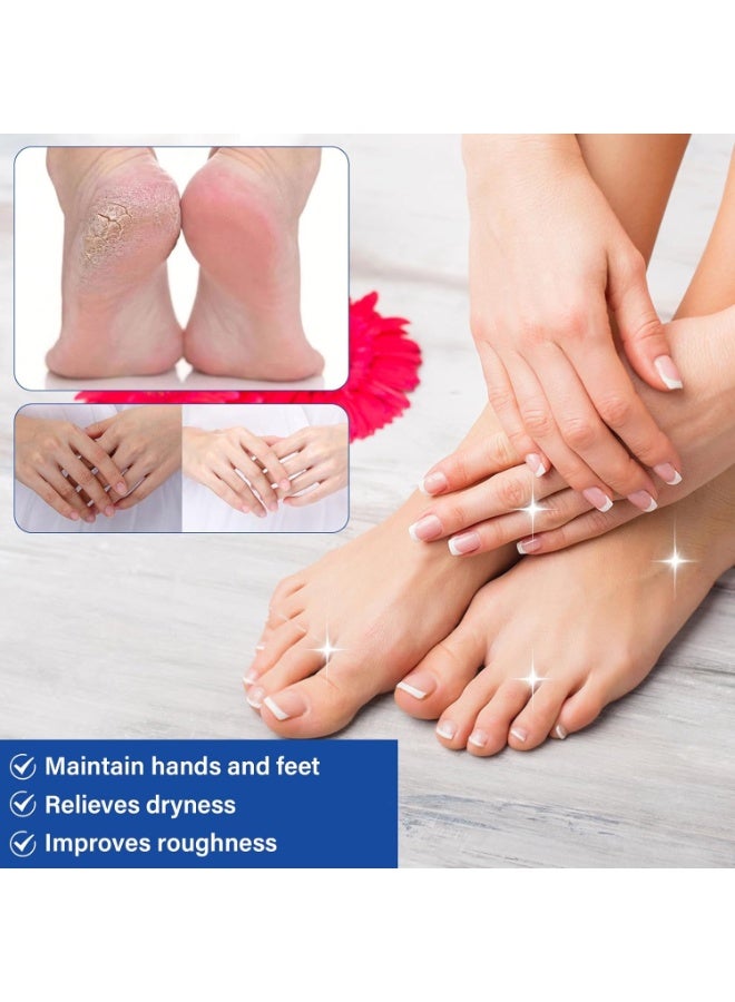 2PCS Urea Cream 60 Percent for Feet with 2% Salicylic Acid 2 Pack, Urea Foot Cream for Cracked Heels and Dry Skin, Deep Moisturizing, Callus Remover and Soften, Cracked Heel Repair Cream, Foot Moisturiser - Image 4