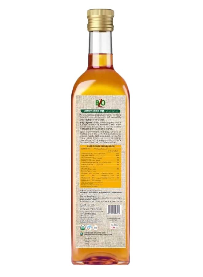 Back 2 Organics Groundnut Oil 1L - Image 2