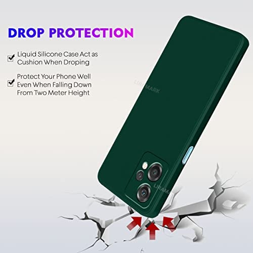LIRAMARK Silicone Soft Back Cover Case for OnePlus Nord CE 2 Lite 5G / 1+Nord CE 2 Lite 5G (Silicone Green) - Image 5