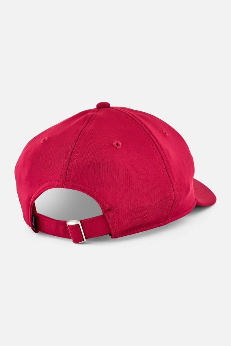 SKECHERS Women Brand Logo Adjustable Cap, Dark Pink - Image 2
