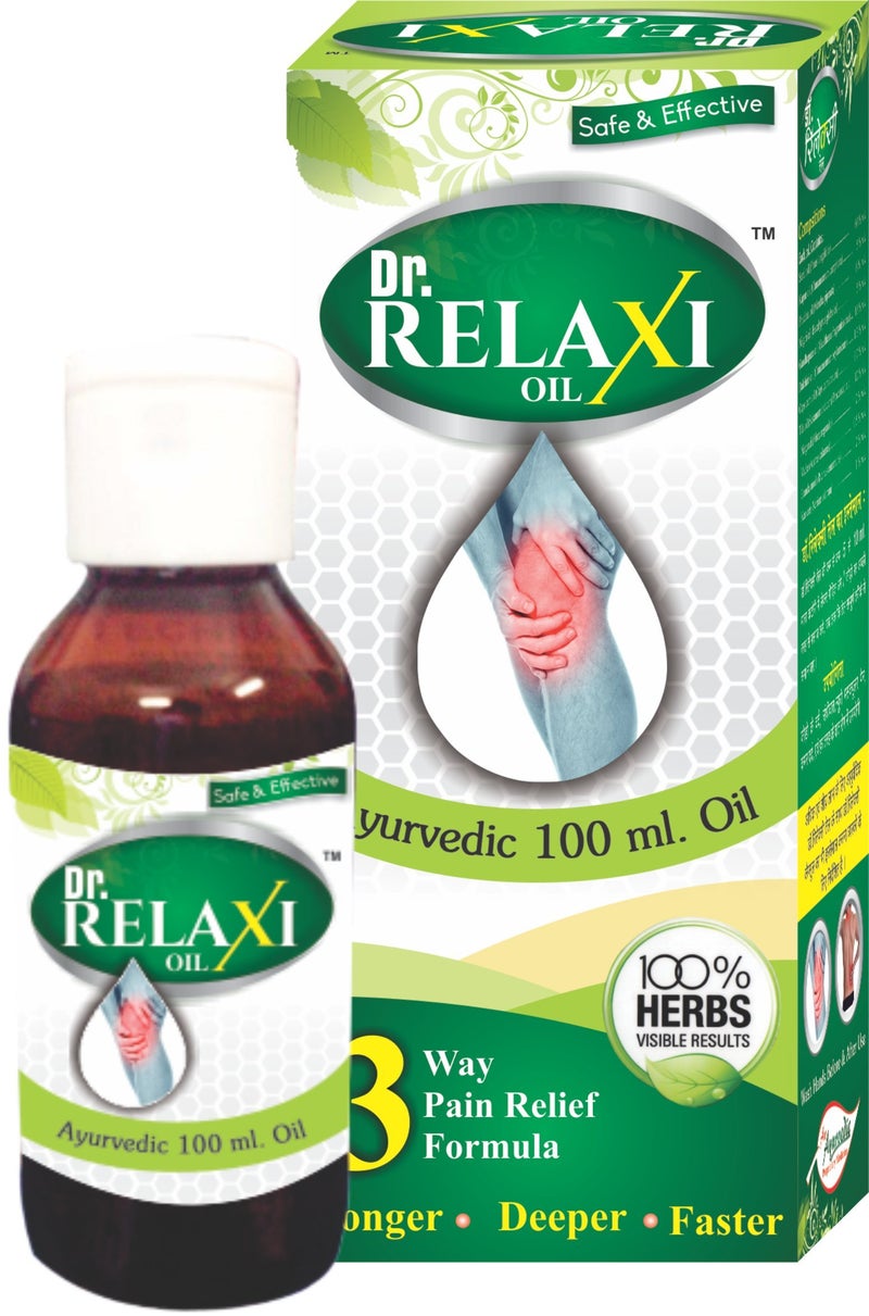 Dr. Relaxi Advanced Pain Relief Oil | Triple Action Formula for Joint Pain, Arthritis & Neuromuscular Relief | Pack 1 - Image 2