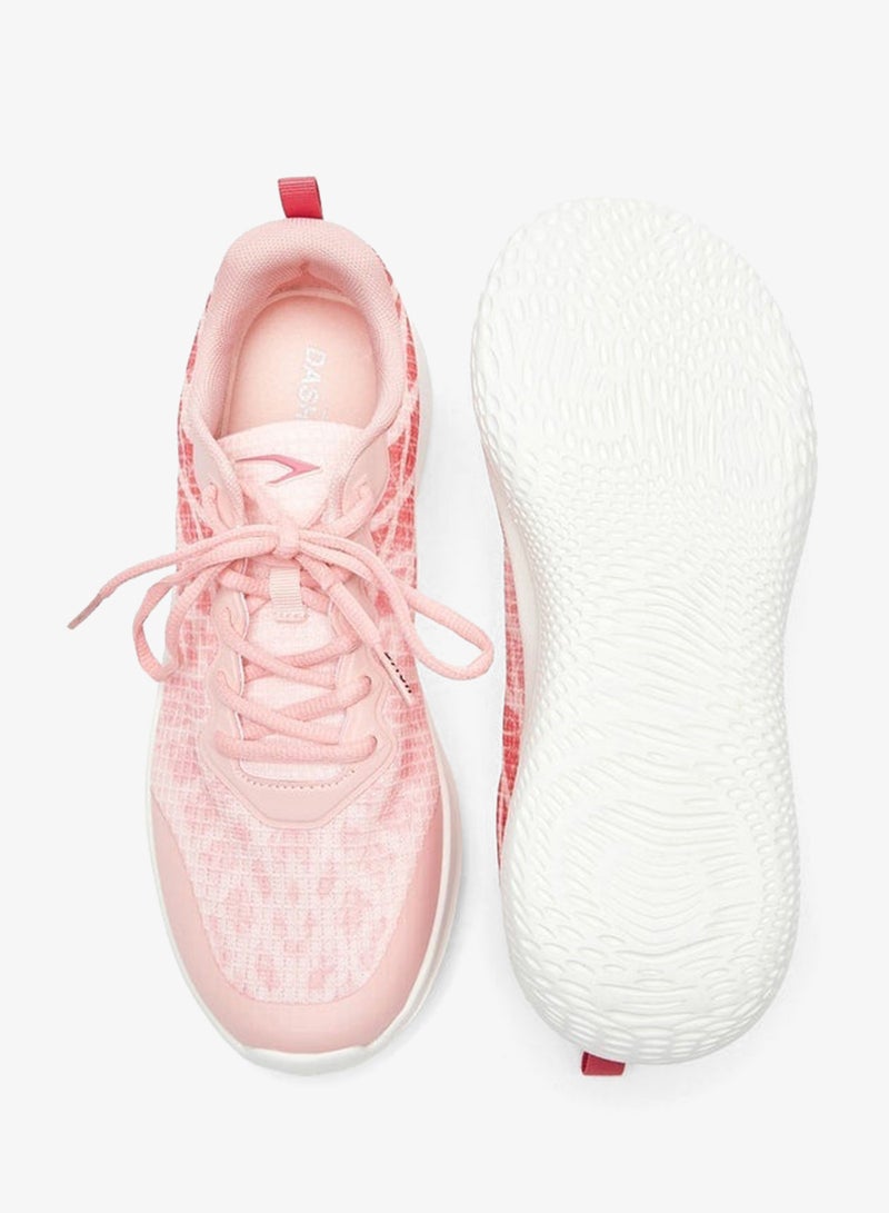 Dash Women's Textured Lace-Up Sports Shoes - Image 4