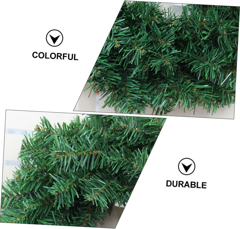 klarako 3 pcs Creative for Ornament Chic Artificial Front Wedding Adornment Farmhouse Leaves Hanging Christmas Window Shop Decorative Décor Decoration Pendant Garland Leaf Cm Greenery - Image 3