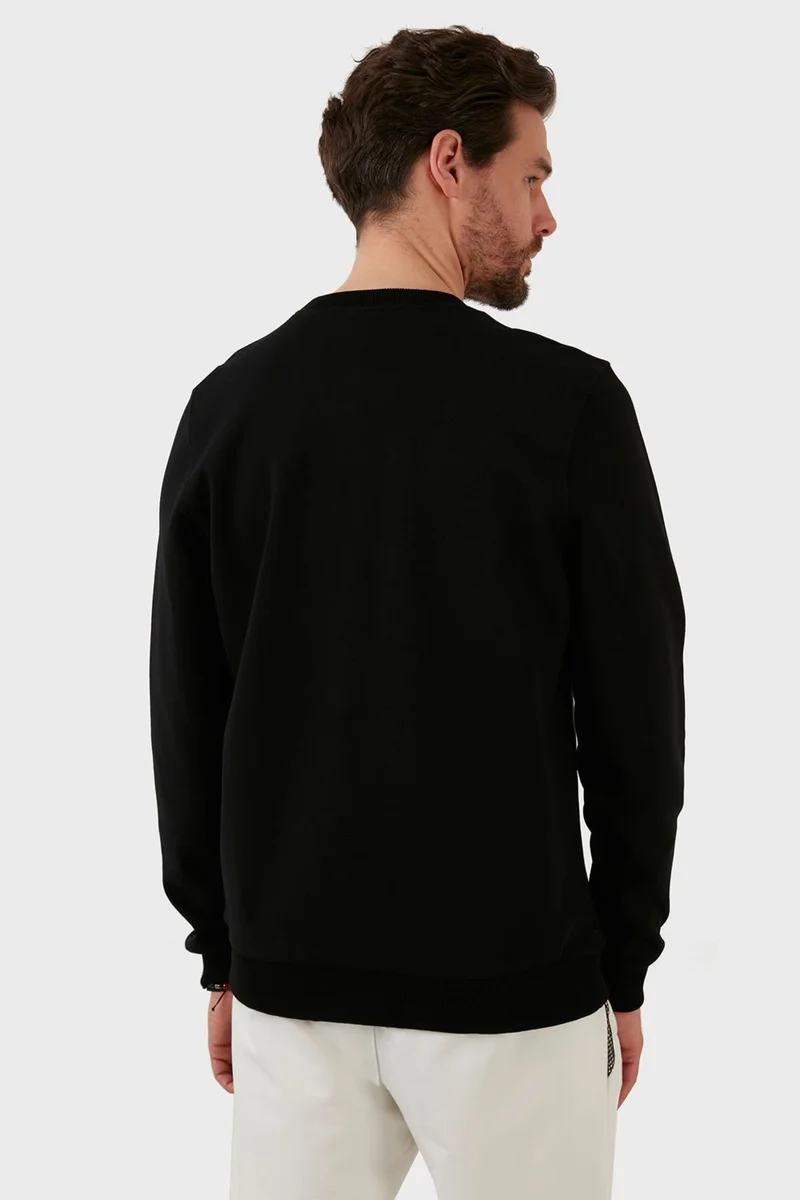 اكسي Printed Regular Fit Crew Neck Cotton Sweat Men's Sweat 6141002