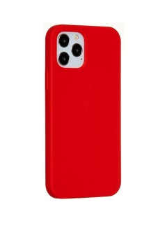 AKSESORY iPhone 15 Pro Red Silicone Case 6.1 inch – Shockproof Slim Fit Cover | Soft Touch, Anti-Scratch, Durable Protective Phone Case for Apple iPhone 15 Pro 