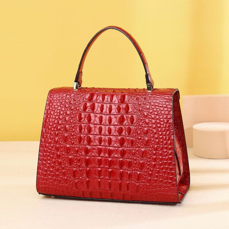 Fashion Women'S Shoulder Bag Crocodile Pattern All-Match Crescent Bag Vintage Women'S Bag - Image 5