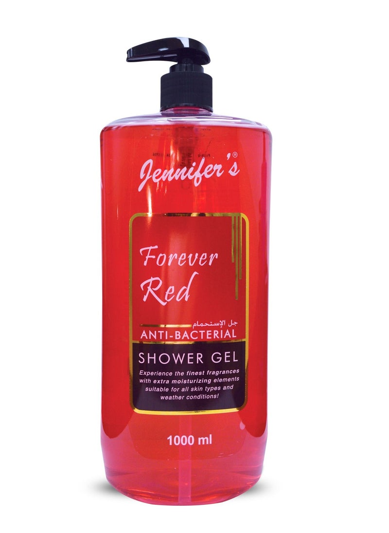 Jennifer's Jennifer’s Forever Red  Shower Gel 1000 ml 