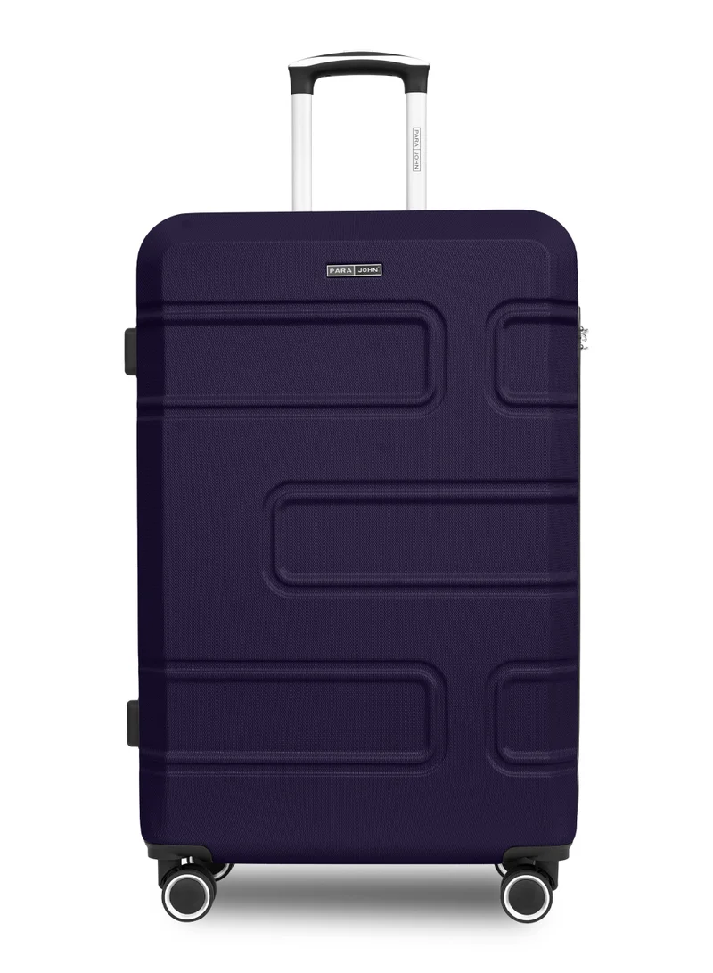 بارا جون UrbanShield 20-Inch Hard Shell Carry-On Luggage Trolley Bag, Lightweight with 360° Spinner Wheels, Durable Travel Suitcase for Cabin and Hand Luggage - Navy Blue
