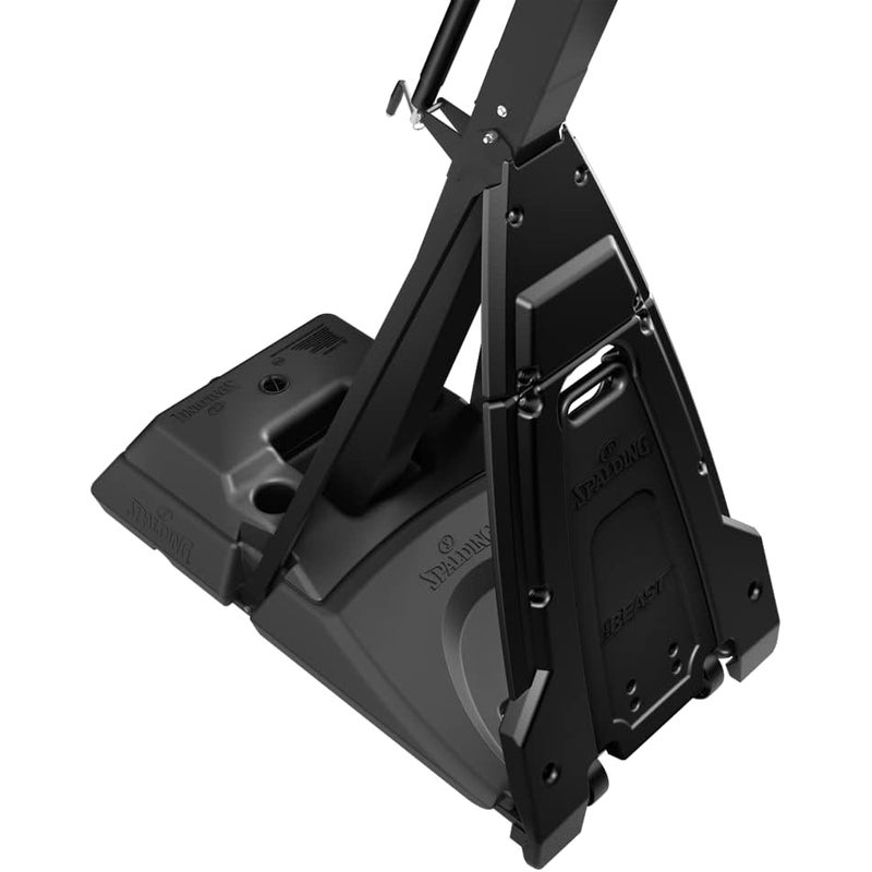 Spalding Beast Stealth 60" Glass Portable Basketball Hoop System - Image 4
