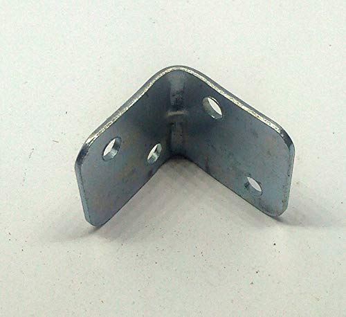 Generic 12 Pcs 1 Inch Silver Iron L Bracket Mounting Bracket  - Image 3
