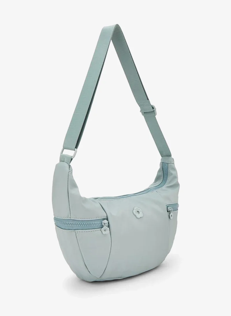 ميسي Solid Crossbody Bag With Zip Pockets
