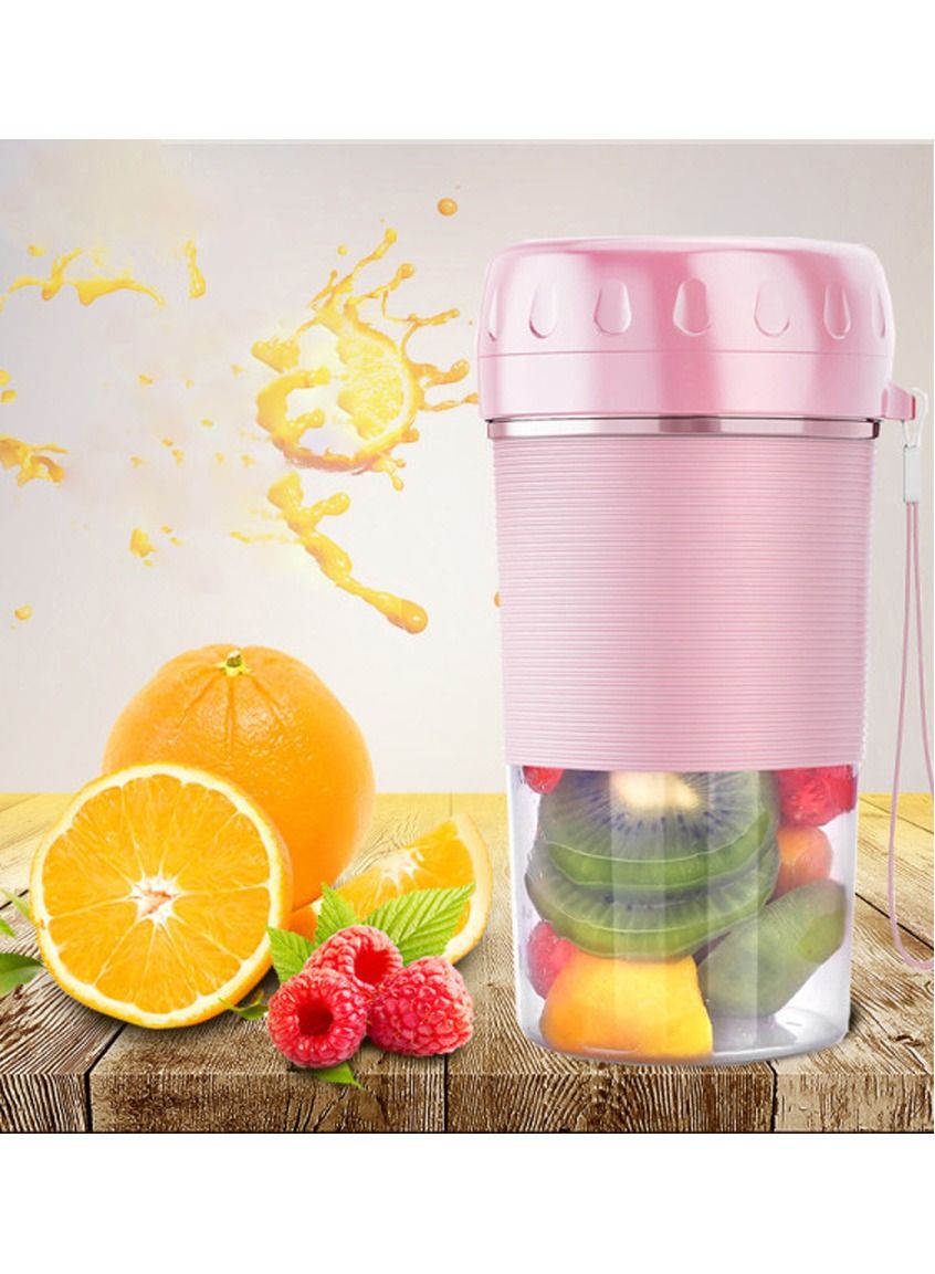 Mini Blender Portable, Mini Blender UBS Juicer Fruit Kitchen Robots 300ml Home Rechargeable Automatic Mini Electric Juicer Cup Portable Mixer Blender