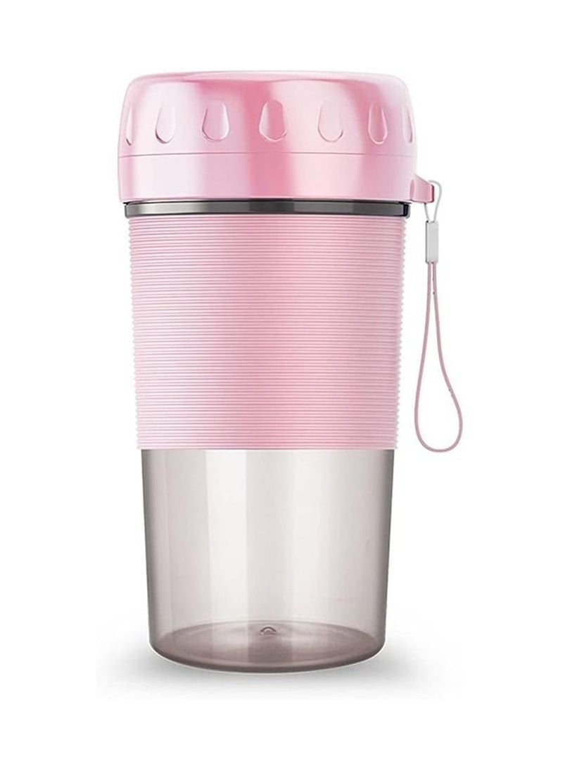 DubaiGallery Mini Blender Portable, Mini Blender UBS Juicer Fruit Kitchen Robots 300ml Home Rechargeable Automatic Mini Electric Juicer Cup Portable Mixer Blender - Image 2