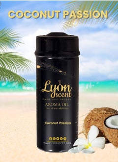 LYON SCENT Lyon Scent Aroma Oil, 100% Pure Oil, Perfume for Air Freshener, Diffuser Aroma, Fragrance Oil, Air Freshener Oil refill, Essential Scented Oil, Luxurious Scent (Coconut Passion)  - Image 2