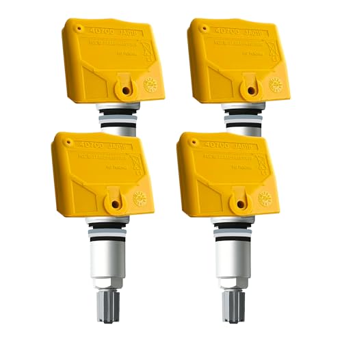 Jsueng Set of 4 TPMS Sensor, Tire Pressure Monitoring System Sensor for Nissan Maxima 350z Altima Versa Infiniti Replaces 40700-JA01B 407001AA0B 40700JA01C 315MHZ - Image 1