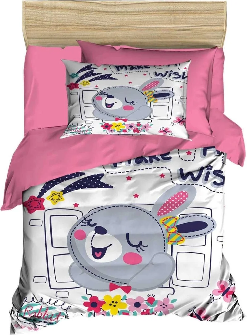 Mira Home Digital Printed 3D Cotton Newborn Baby Bedding Set Wish Rabbit