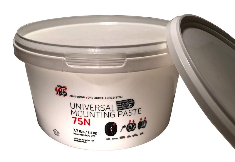 Rema Tip Top Universal Tire Mounting Paste 75N Short Low Profile Pail of lube - (7.7l bs / 3.5 kg) - Image 2