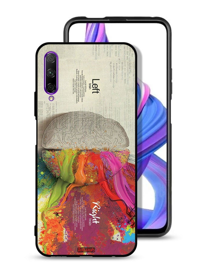 Tolwak Honor 9X Pro Protective Case Cover Abstract Brain Science Artwork - Image 1