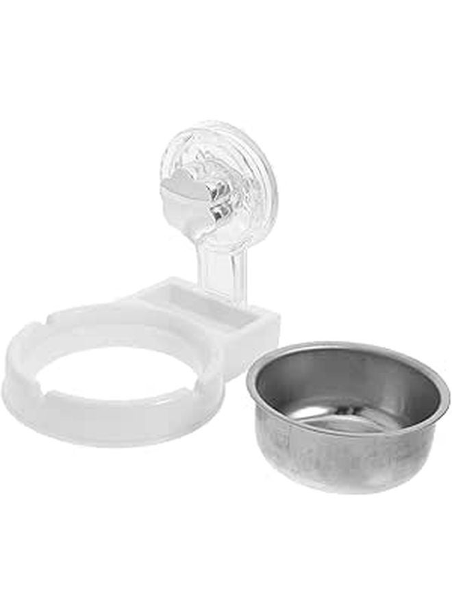 Stainless Steel Wall Mounted Ashtray Windproof Modern Decorative for Bathroom Home Office Hotel - Image 1