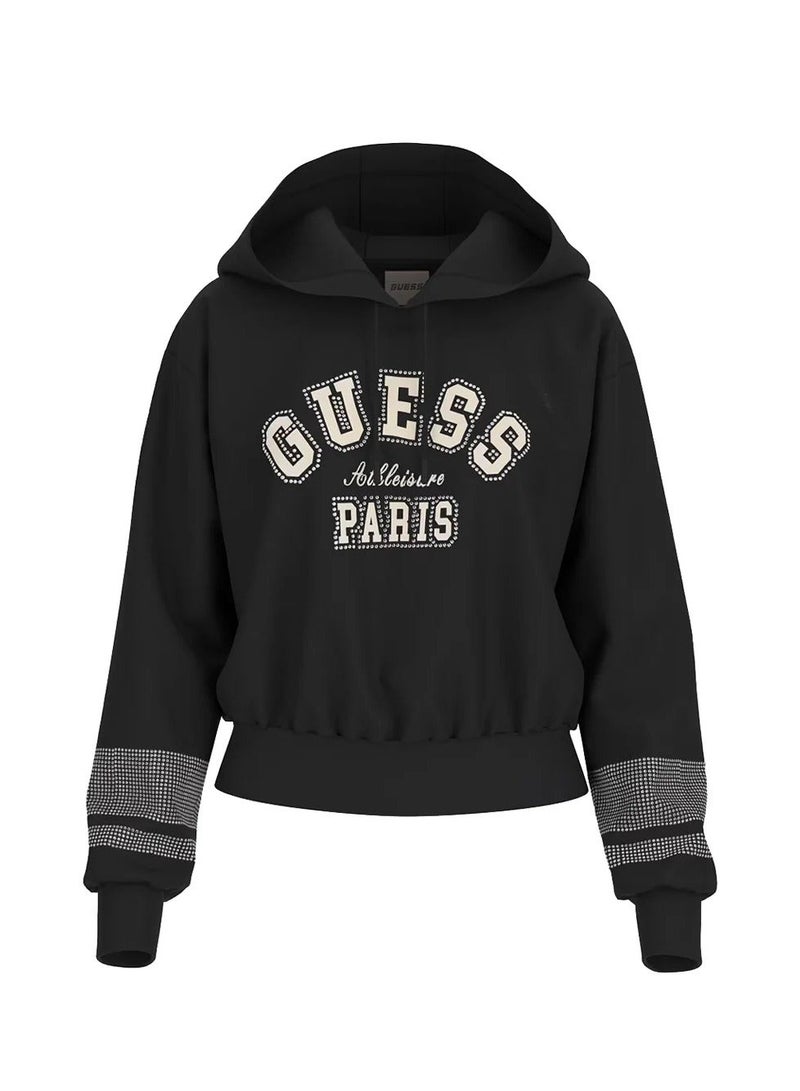 GUESS Berthe Graphic Pullover Hoodie - Image 3
