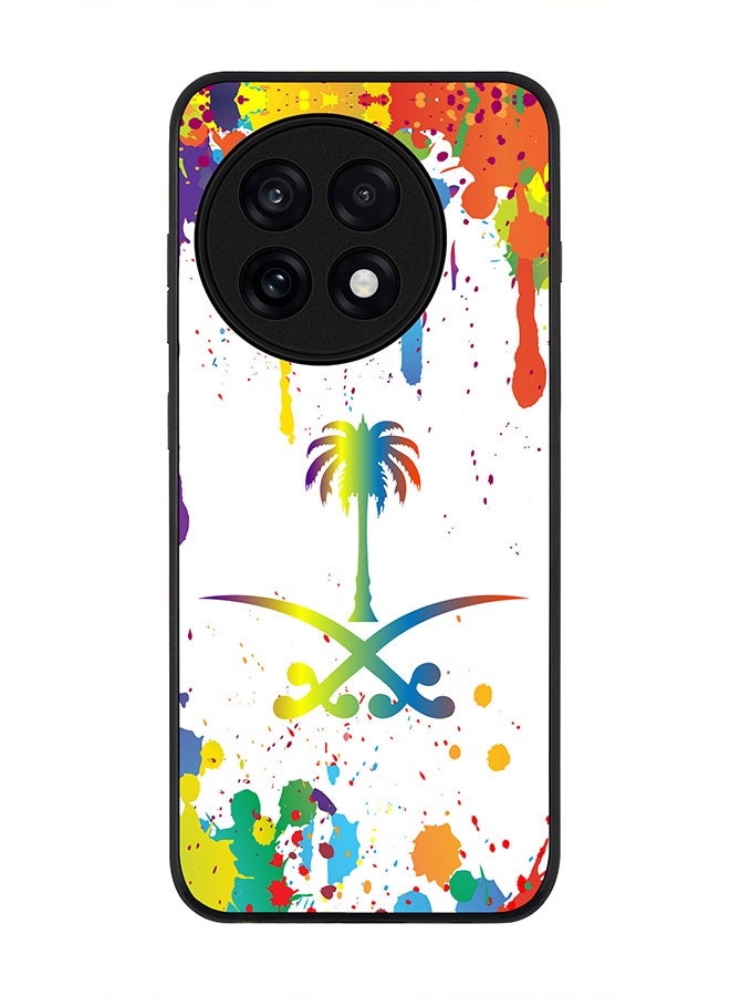 Stylizedd For OnePlus 13R / Ace 5 Pro Case,Slim fit Camera Protection, Shockproof Thin Phone cover  - Colorful Saudi