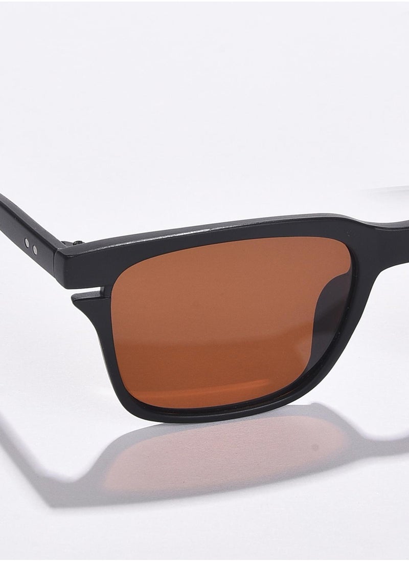 Haute Sauce Brown Lens Black Butterfly Sunglasses  - Image 3