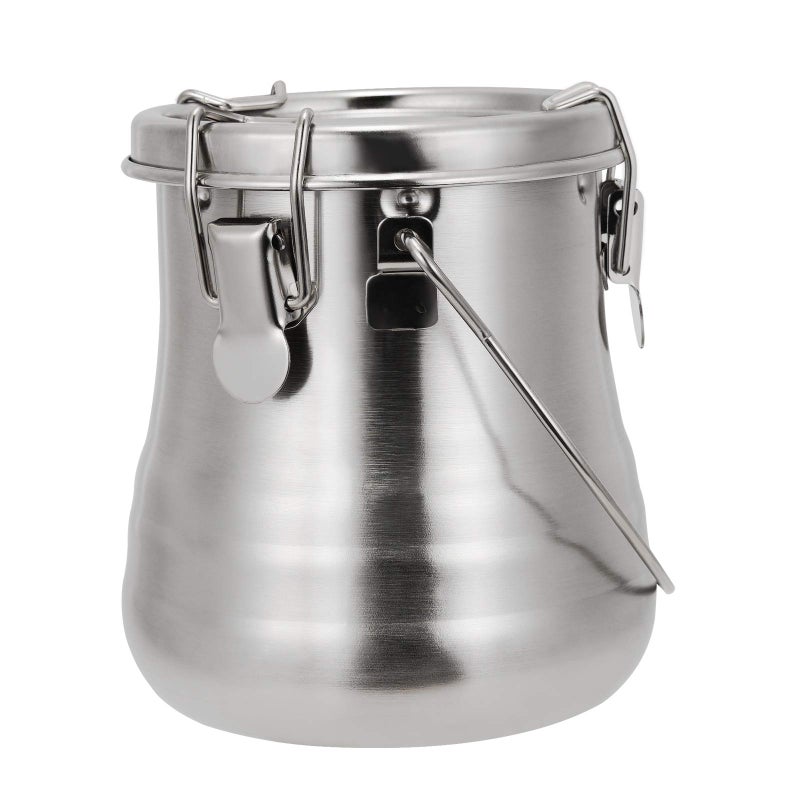 MyLifeUNIT Paint Brush Cleaner, Airtight Stainless Steel Brush Holder for Painting, 25 oz/Large - Image 1