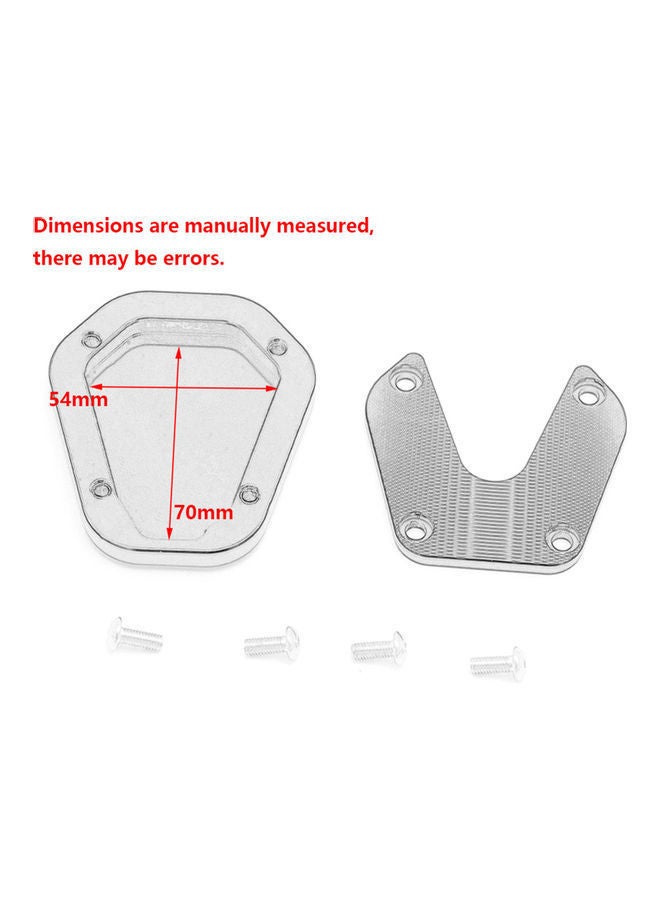 NIBEMINENT Motorcycle Kickstand Enlarger Foot Side Stand Pad  - Image 5
