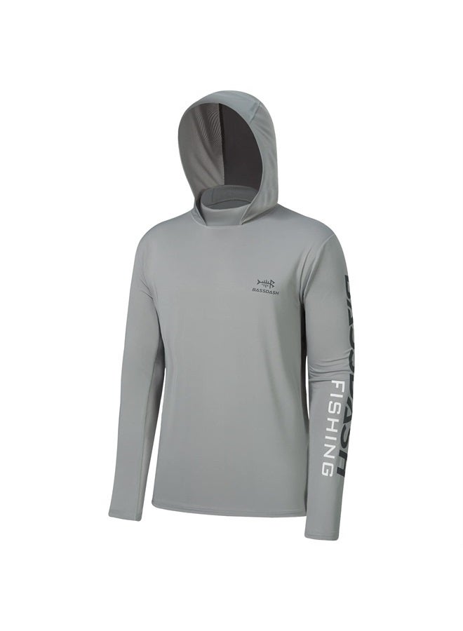 BASSDASH UPF 50+ Men's UV Sun Protection Long Sleeve Performance Fishing Hoodie Hooded Shirts - Image 1