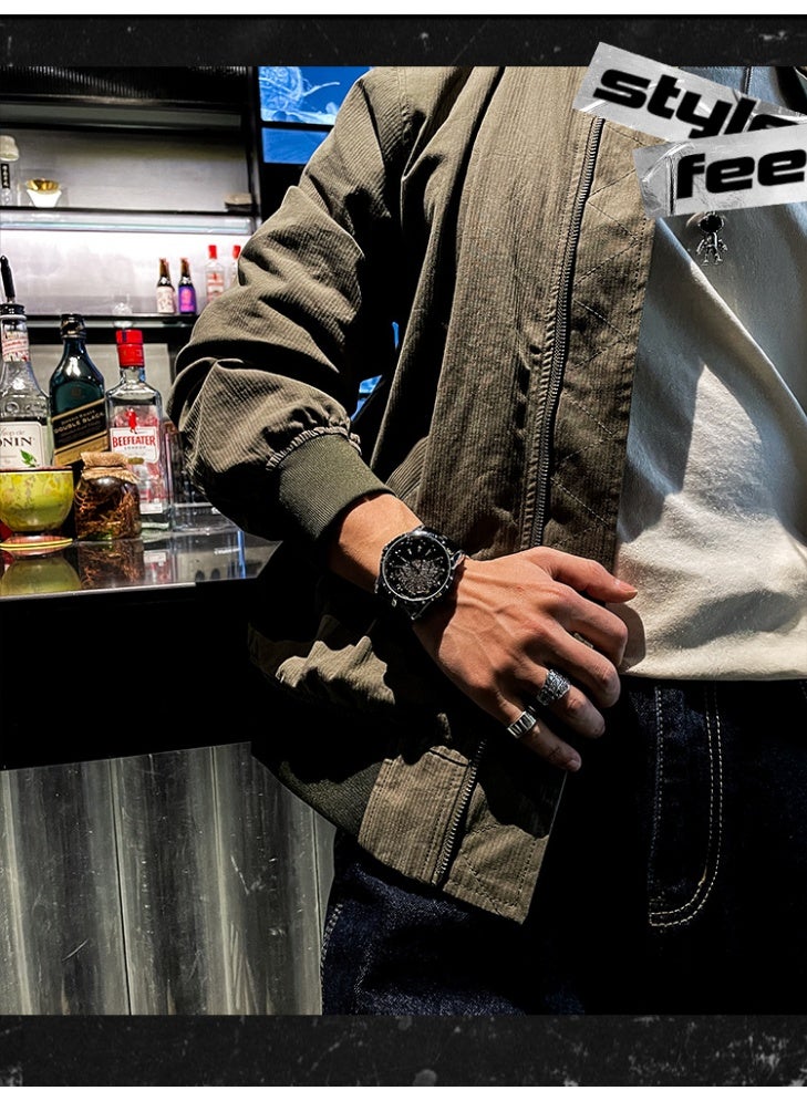 FENSIR Twelve Round Table Knight Watch Valentine's Day Gift for Boyfriend, Personalized Trendy Men's Quartz Watch - Image 3
