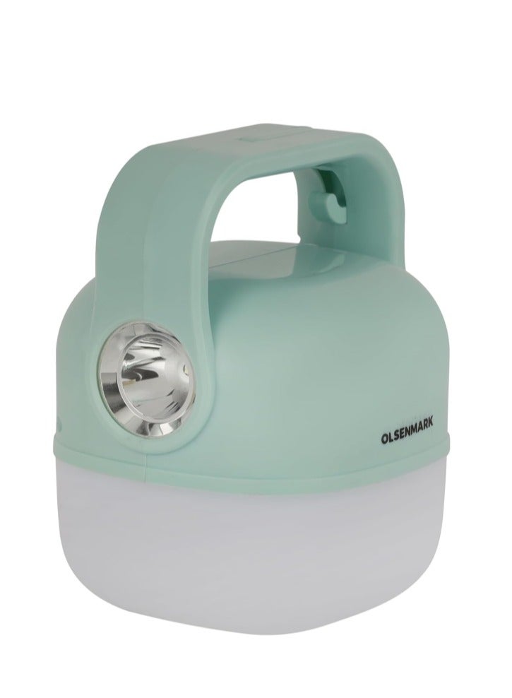 Olsenmark Olsenmark Rechargeable LED Lantern- OME2827, Search Light with Long Operating Time of 15 Hours, Rechargeable Lithium Battery, 1W and 30 SMD LED  - Image 1