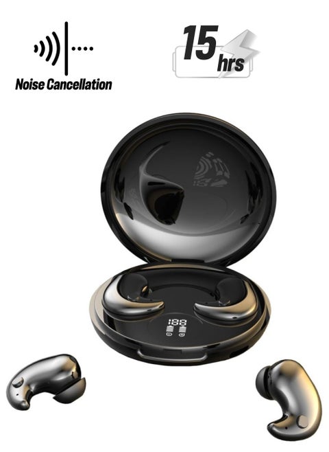 Active Noise Canceling Sleep Headphones, Invisible, Comfortable, Noise-Isolating, Sleep Headphones, Bluetooth 5.3, for Sleeping, Side Sleepers, Driving, Cycling, Hi-Res Sound, Comfortable Fit